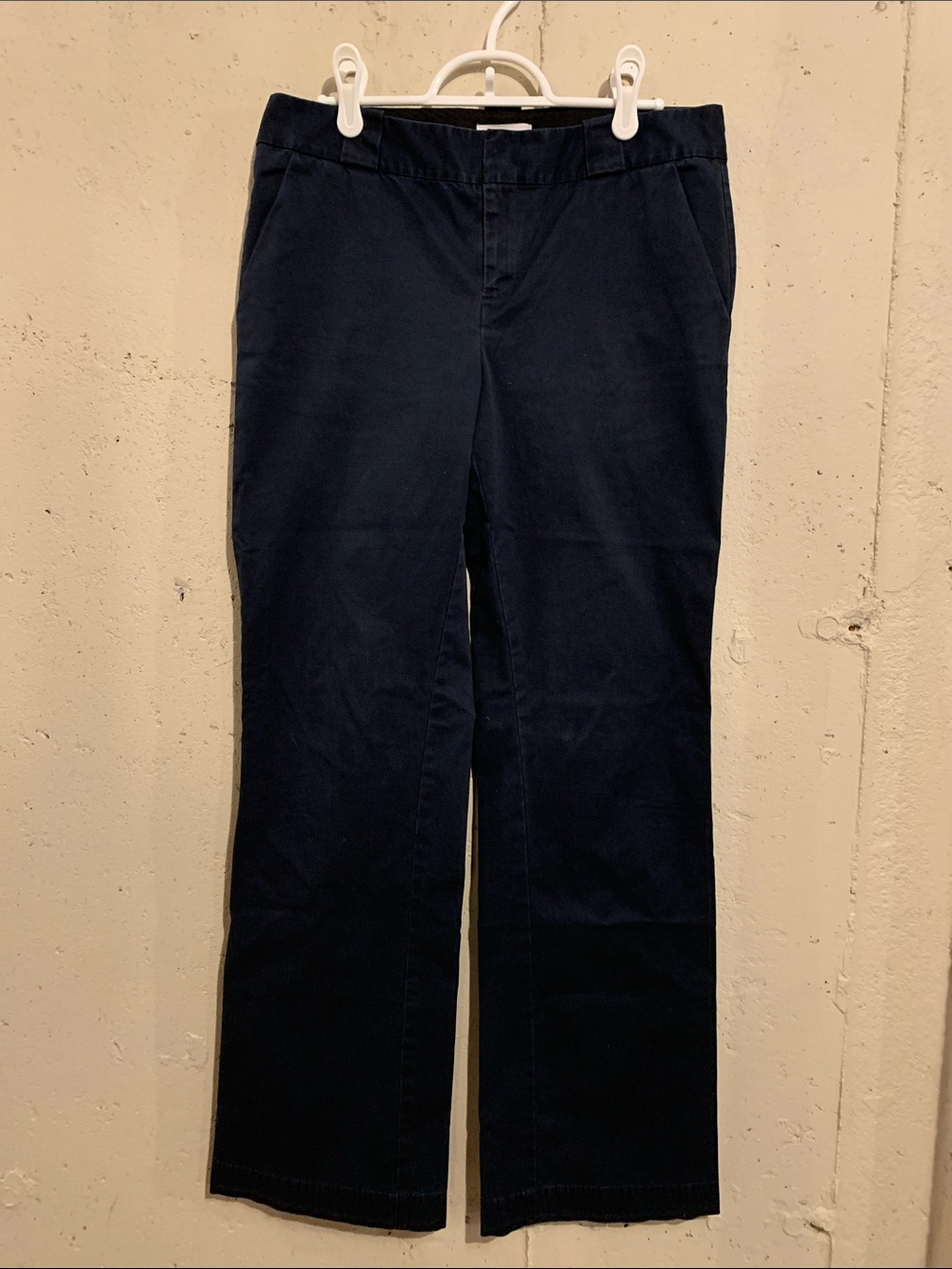 Calvin Klein straight leg pants chinos black  women’s size 6
